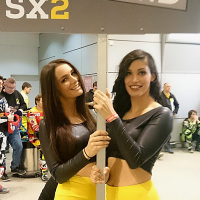 sxdo16 supercross dortmund promotion girld umbrella flag girls adac bensch media